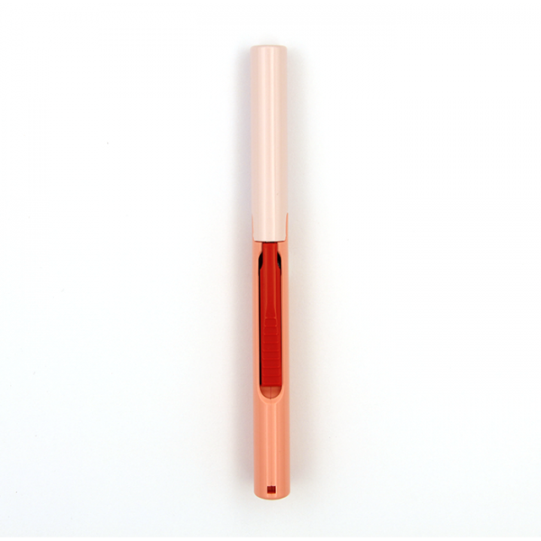 PLUS SC-130PF PEN STYLE SCISSORS (NON STICK) PINK